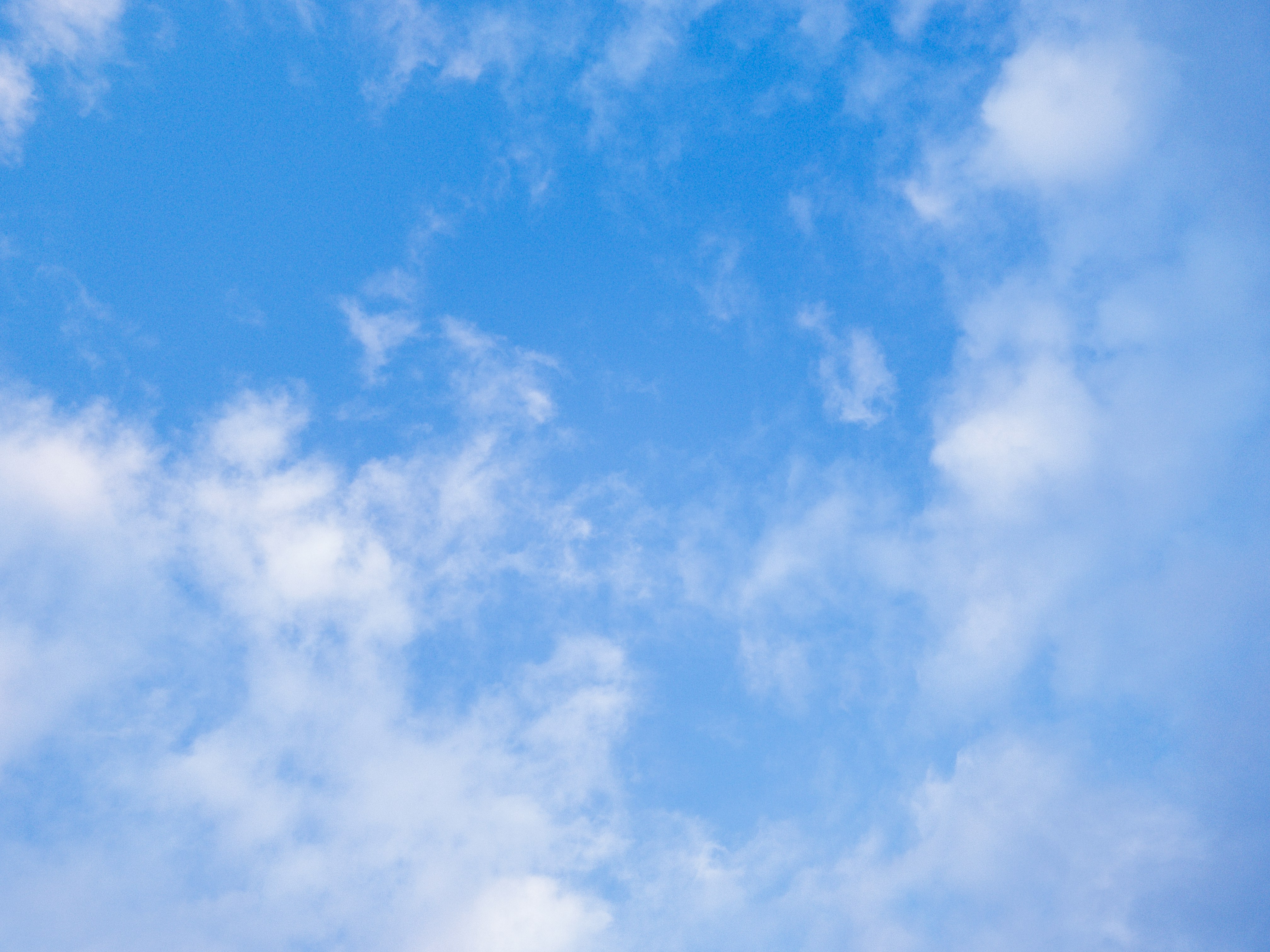 Blue sky with clouds
